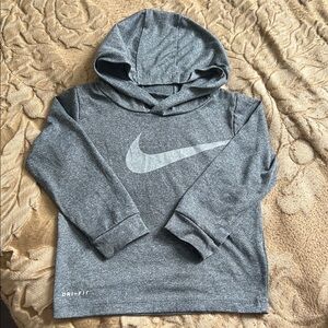 Nike Toddler Size 18mo Gray Dri-FIT Hoodie